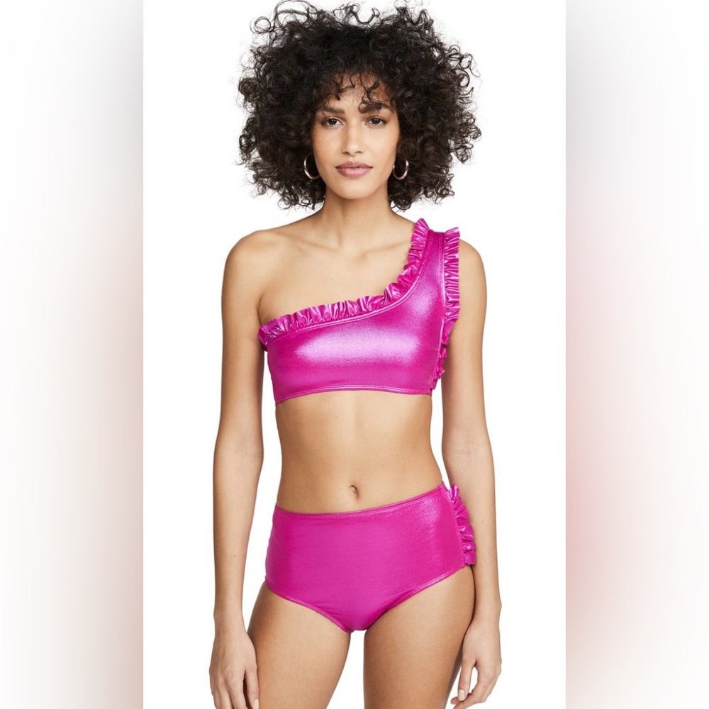 Leslie Amon Tamini ruffle bikini NWT- Size Small